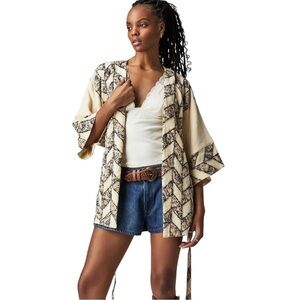Free People Thimbleweed Soft Wrap Jacket Size XS NEW